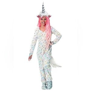 Magical Unicorn Onesie Costume. Size M